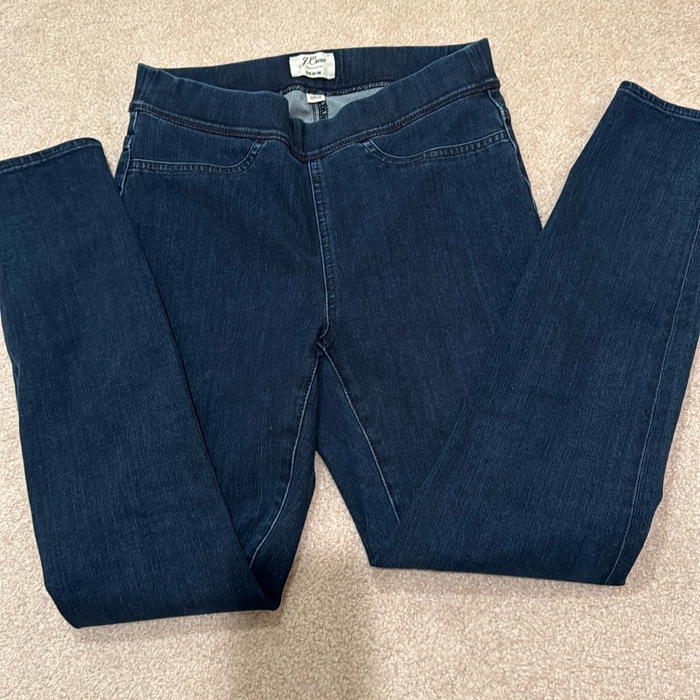 Denim jeggings